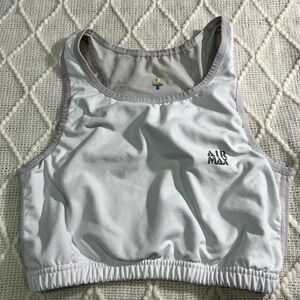 & Other Stories White Tank Top with Embroidered Detail